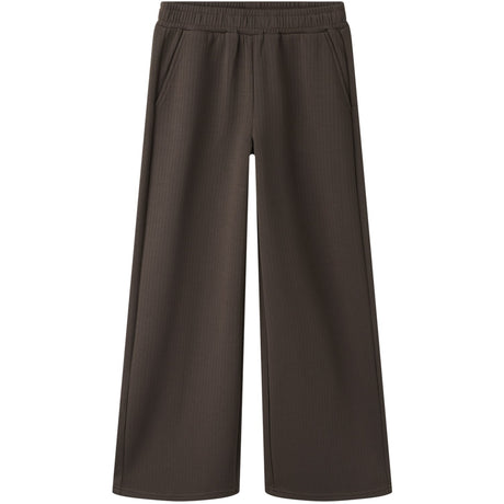 Name It Chocolate Brown Nkfnimja Wide Swe Pants Unb