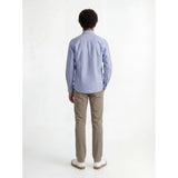 Jack & Jones Junior Cashmere Blue Jjeoxford Shirt L/S Noos Jnr