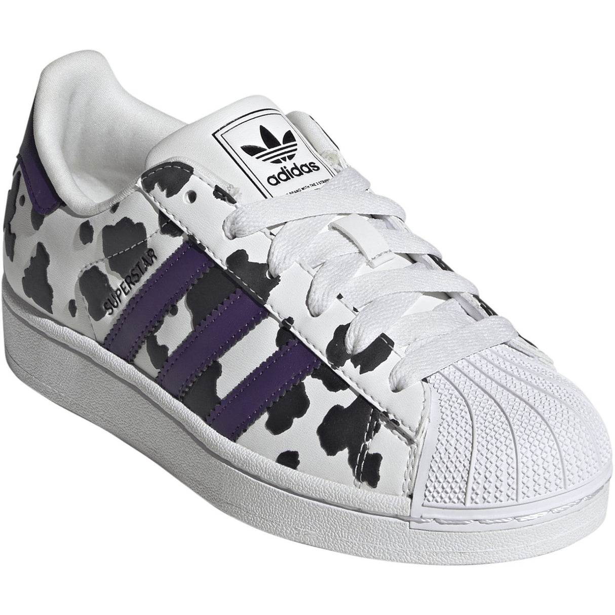 adidas Originals Crystal White Violet Ftwr White Superstar Ii J Sneakers