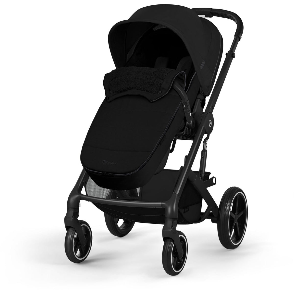 Cybex Moon Black Balios S Lux Blk Including Foldable Cot