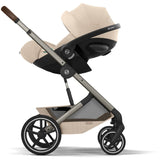Cybex Almond Beige Balios S Lux Tpe Including Foldable Cot