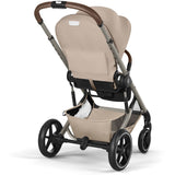 Cybex Almond Beige Balios S Lux Tpe Including Foldable Cot