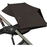 Cybex Chocolate Brown Balios S Lux Tpe Including Foldable Cot