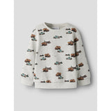 Name It Light Grey Melange Nmmonikian Ls Nreg Swe Bru Bf