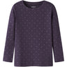 Name It Navy Cosmos Nmfodele Ls Slim Top Bf
