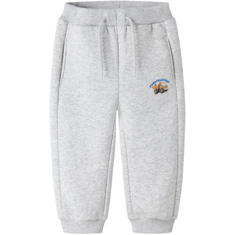 Name It Light Grey Melange Nmmonikkel Rlx Swe Pants Bru Bf