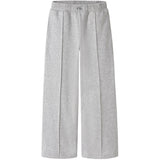 Name It Light Grey Melange Nkfoda Nreg Wide Swe Pants Bru Bf