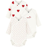 Petit Bateau Variante 1 Long Sleeve Bodysuit