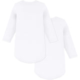Petit Bateau White Long Sleeve Bodysuit 2-Pack