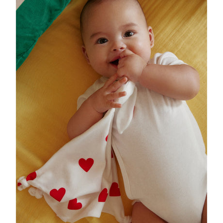 Petit Bateau White Short Sleeve Body 3-Pack