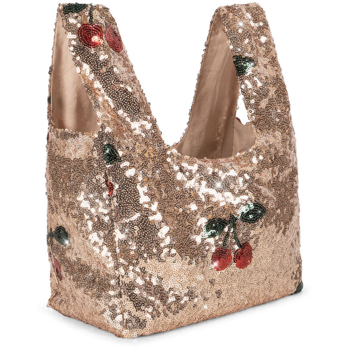 Konges Sløjd Ma Grande Cerise Blush Starla Sequin Tote Bag