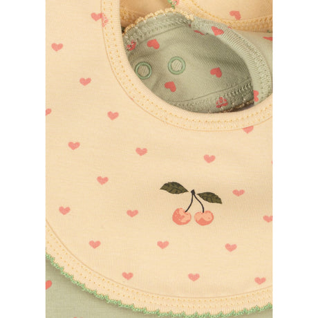 Konges Sløjd Coeur Golden/Coeur Lint Basic 2 Pack Bibs