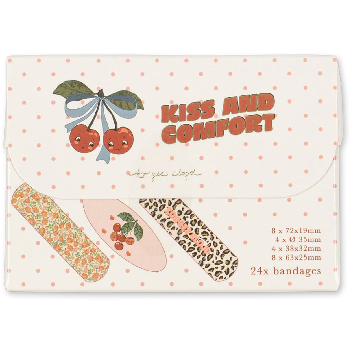 Konges Sløjd Cherry Kiss And Comfort Bandages Eu