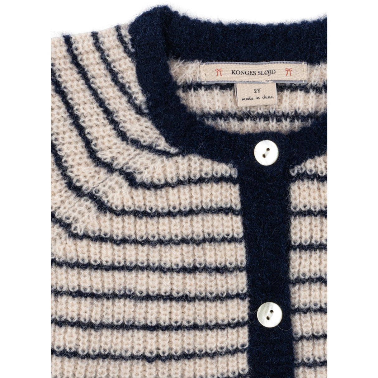 Konges Sløjd Navy Stripe Barli Cardigan