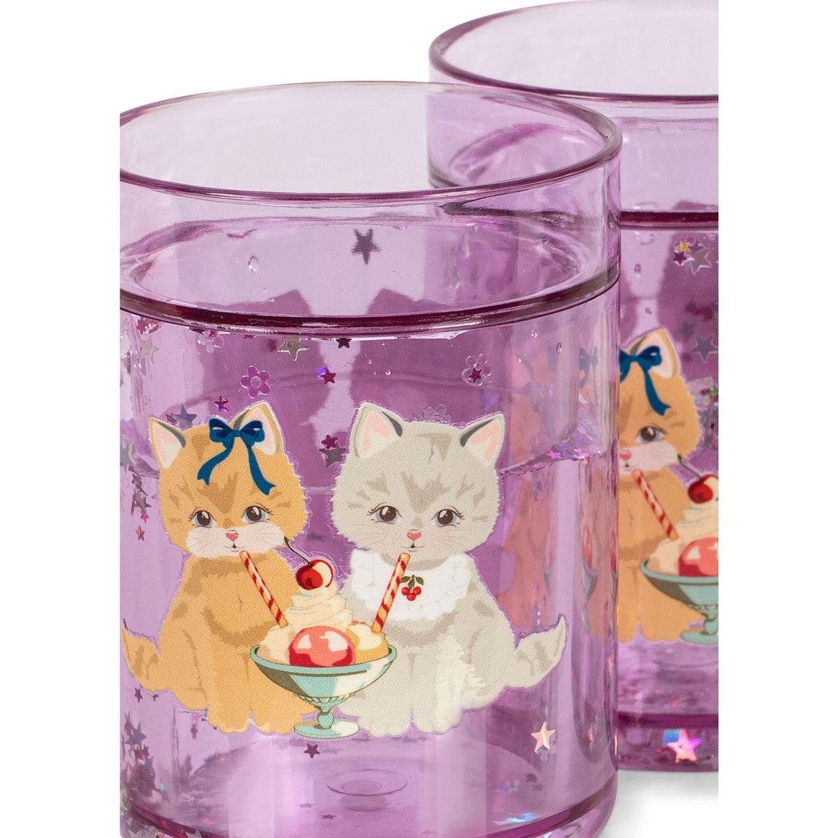 Konges Sløjd Kitty Gelateria 2 Pack Glitter Cups