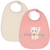 Konges Sløjd Ciao Miao 2 Pack Dinner Bib