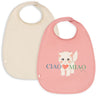 Konges Sløjd Ciao Miao 2 Pack Dinner Bib