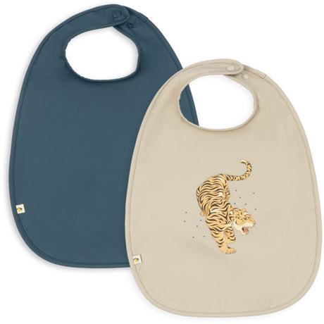 Konges Sløjd Tiger Ruggito 2 Pack Dinner Bib