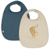 Konges Sløjd Tiger Ruggito 2 Pack Dinner Bib