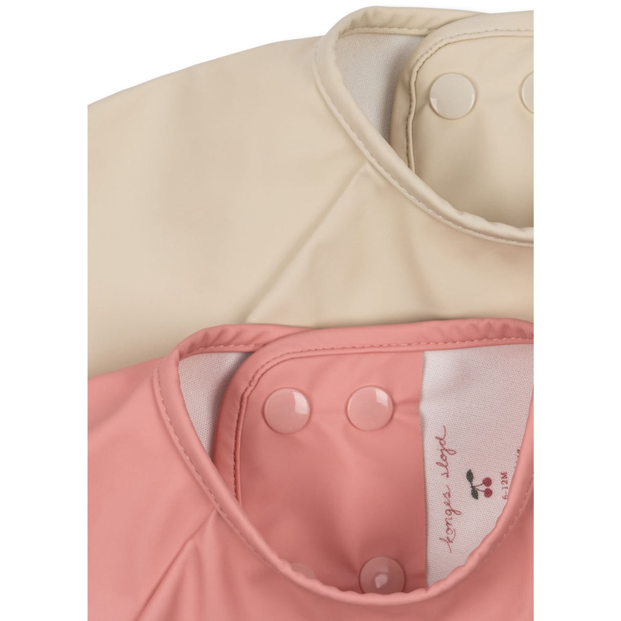 Konges Sløjd Ciao Miao 2 Pack Dinner Bib With Sleeves
