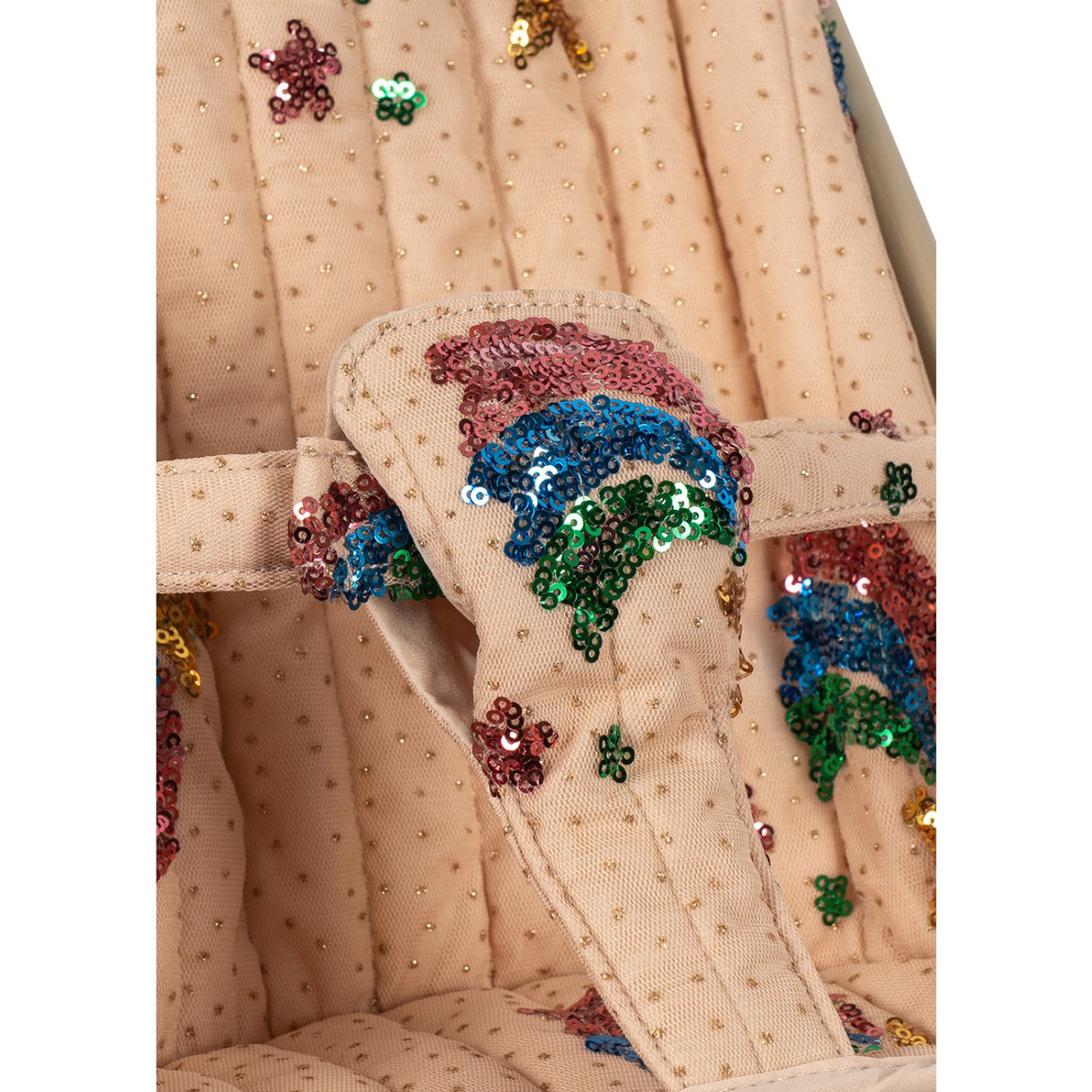 Konges Sløjd Rainbow Star Tulle Doll Stroller
