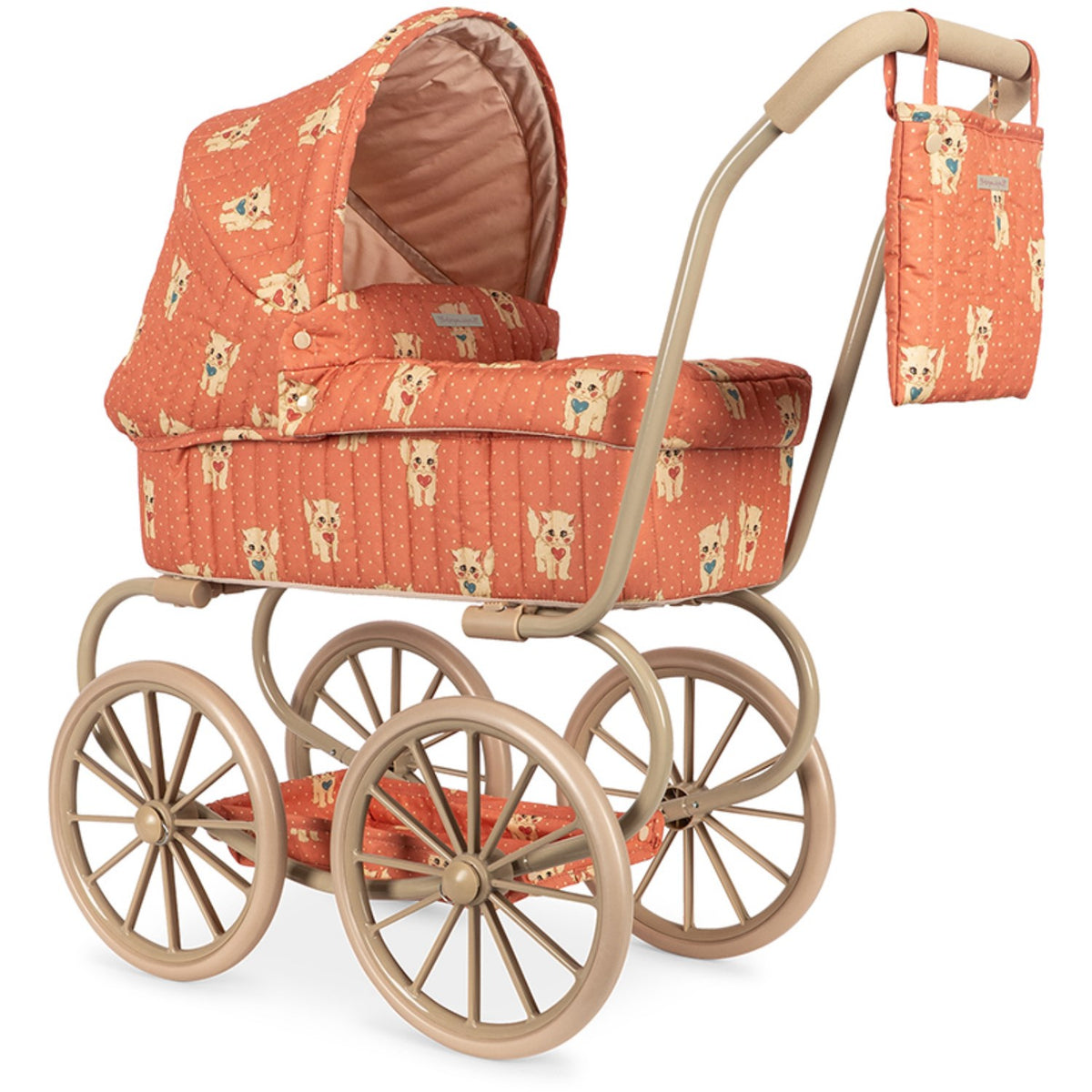 Konges Sløjd Ciao Miao Rose Minnie Doll Pram