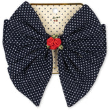 Konges Sløjd Dot Nuit Rose Rouge Bow Hair Clip