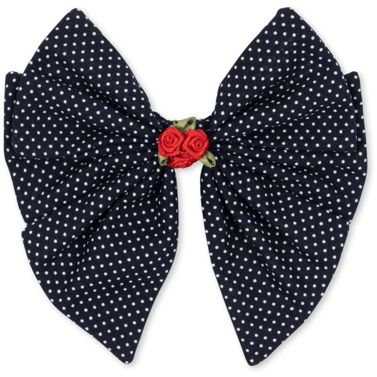 Konges Sløjd Dot Nuit Rose Rouge Bow Hair Clip