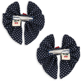 Konges Sløjd Dot Nuit 2 Pack Rose Rouge Bow Hair Clip