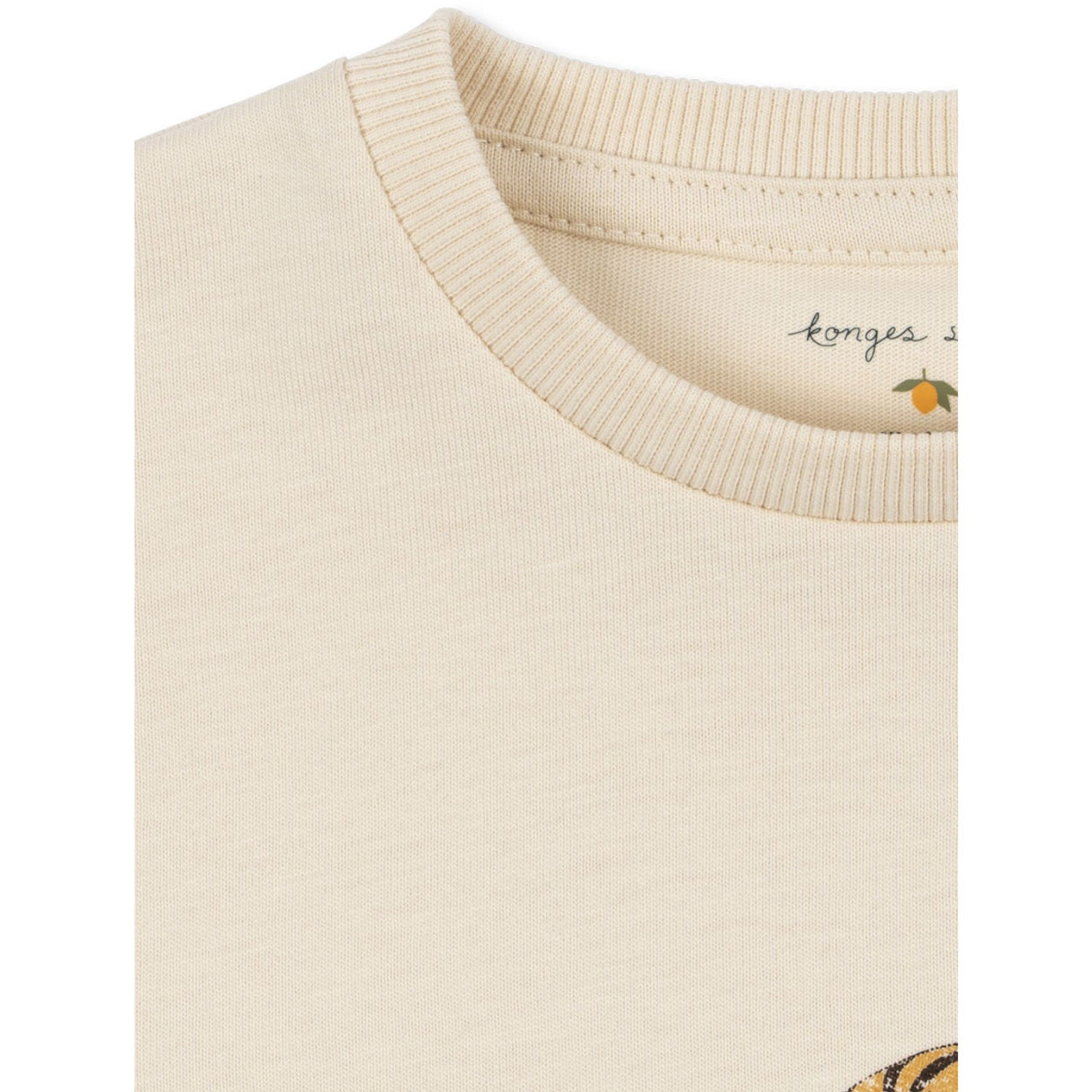 Konges Sløjd Almond Milk Fili Box Fit Tee Gots