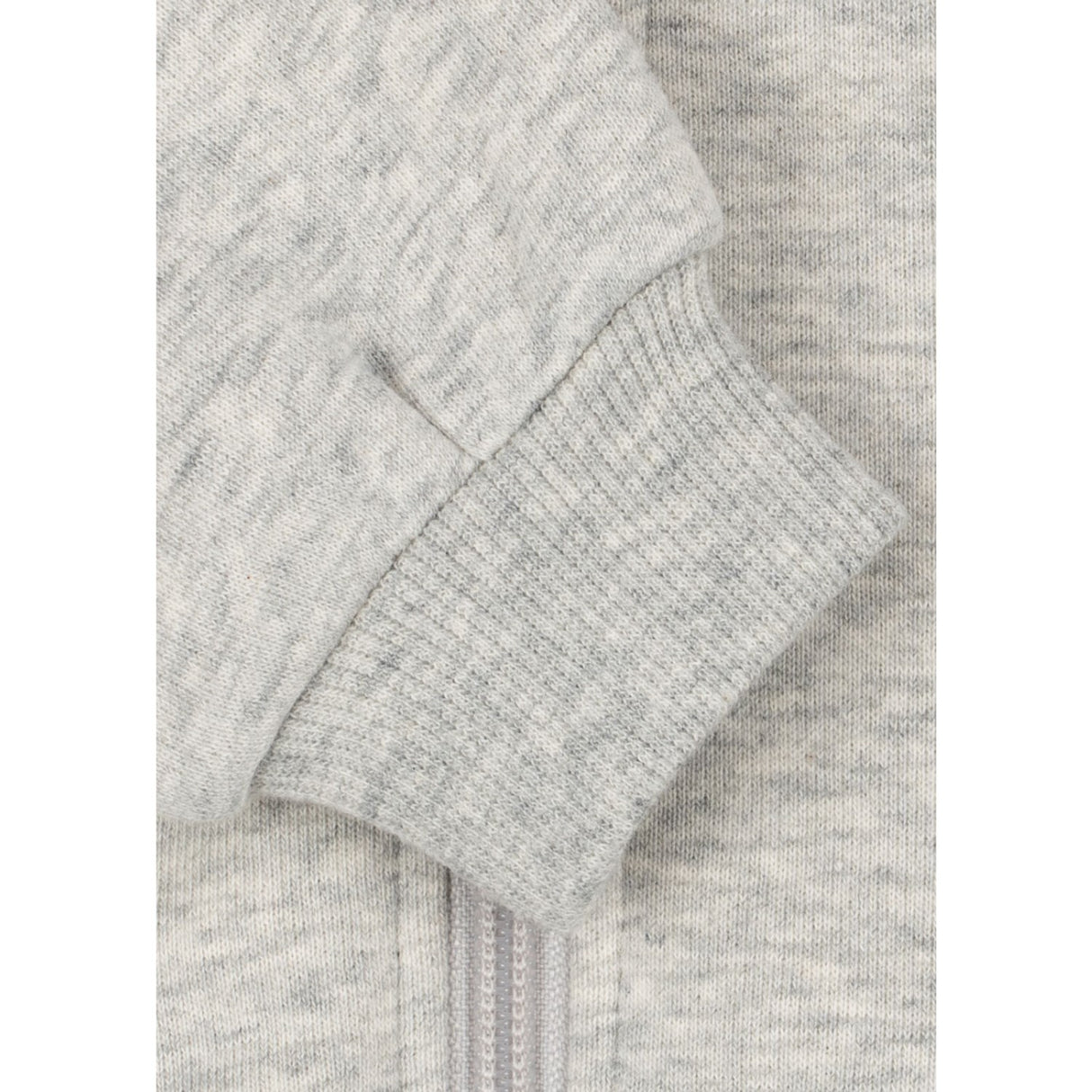 Konges Sløjd Grey Melange Lou Sequin Sweat Zip Hood Gots