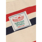 Konges Sløjd Tangerine Stripe Loupy Half Zip Sweat Gots