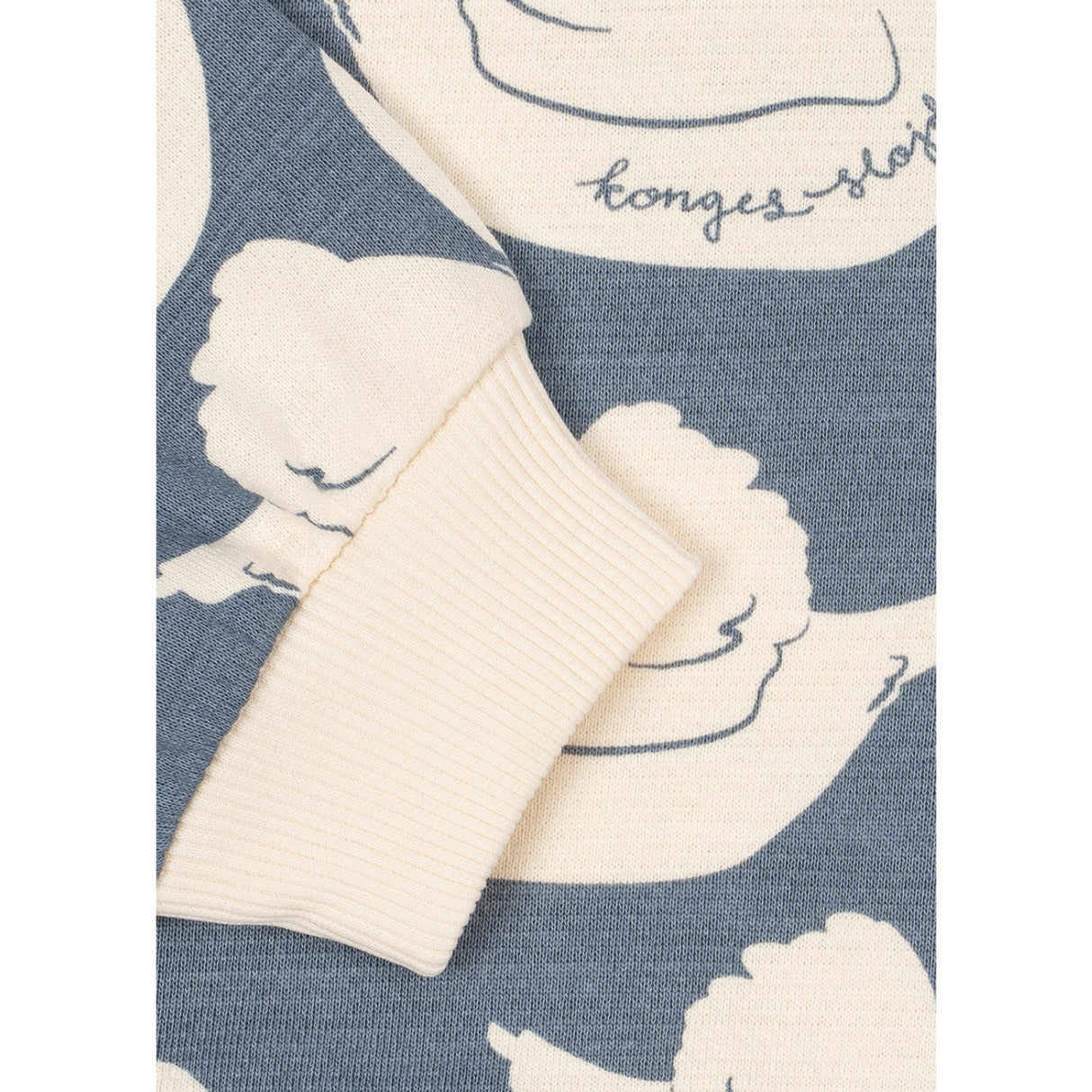 Konges Sløjd Swan Loupy Print Sweatshirt Gots