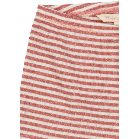 Konges Sløjd Rose Cream Stripe Roli Stripe Flared Pants Ocs