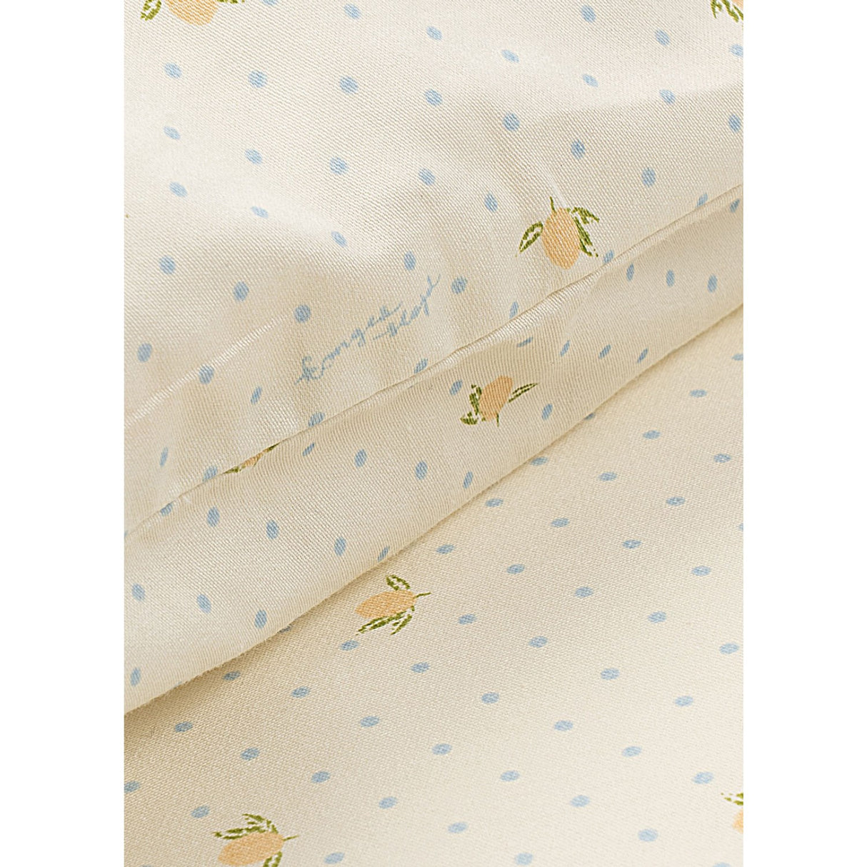 Konges Sløjd Lemon Dot Junior Bedding Gots