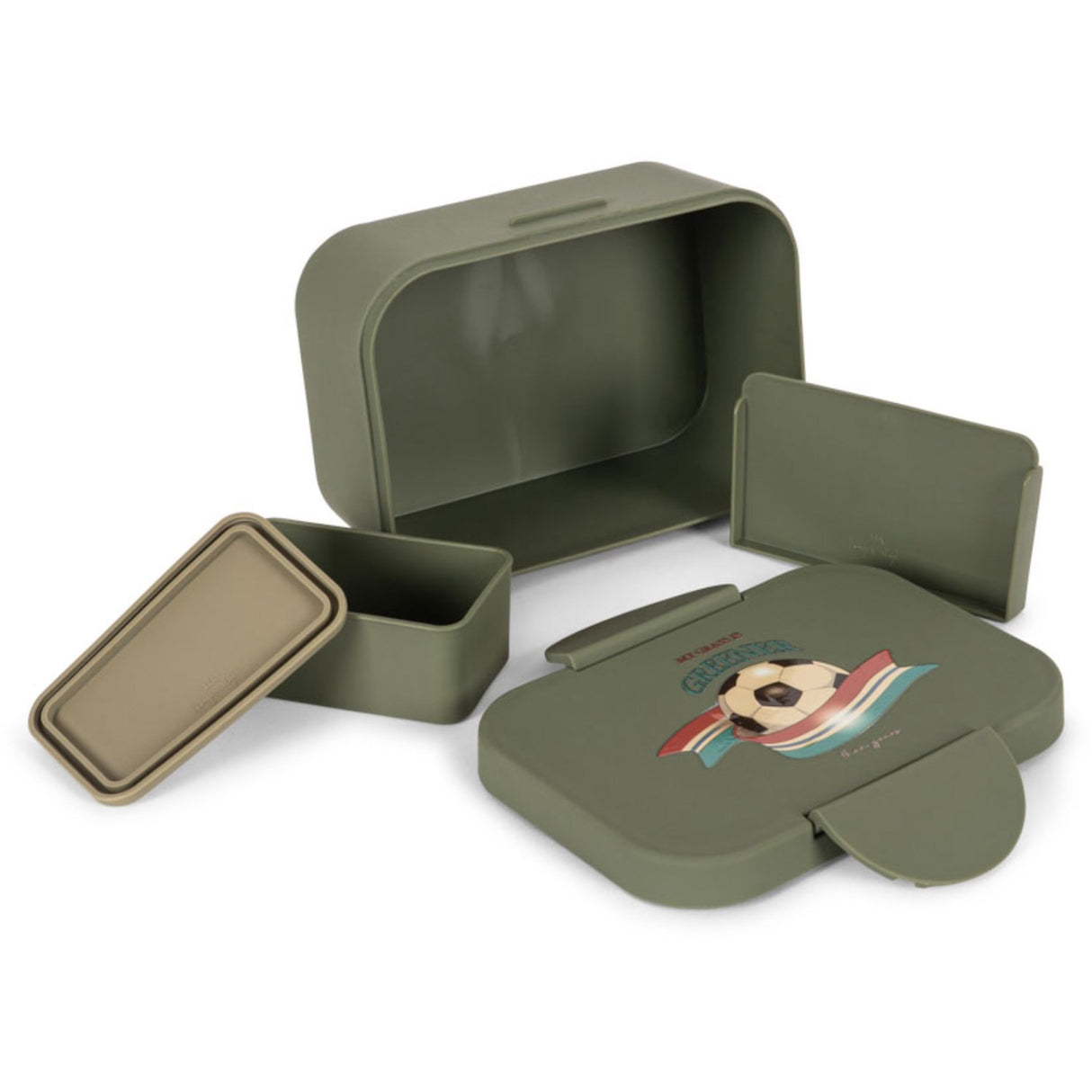 Konges Sløjd Green/Kick It Lunch Box