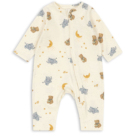 Konges Sløjd Cucciolo Basic Zip Onesie Gots