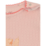 Konges Sløjd Pale Blush Minnie Onesie Gots