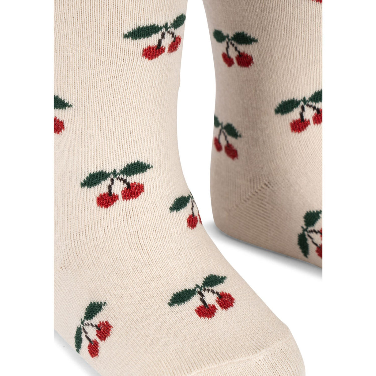 Konges Sløjd Cherry Mix 2 Pack Cherry Dot Tights