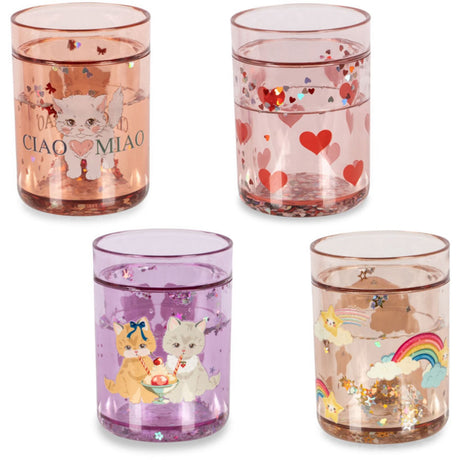 Konges Sløjd Multi Glitter 4 Pack Glitter Cups