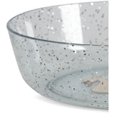 Konges Sløjd Swan Blue Sparkly Dinner Set
