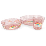 Konges Sløjd Rainbow Sparkly Dinner Set