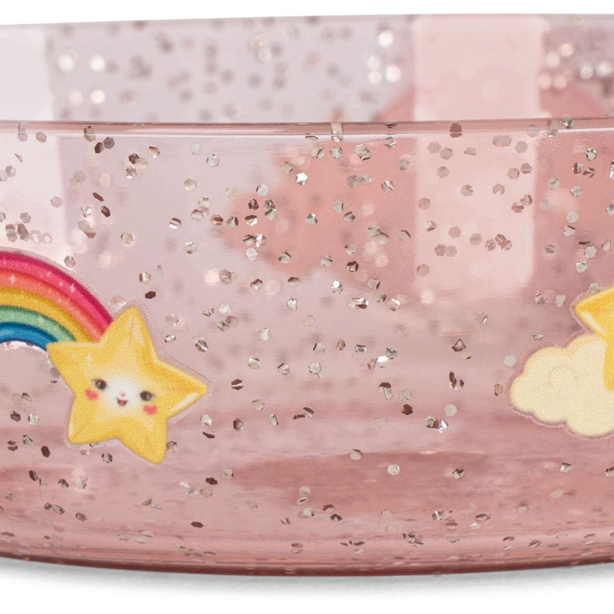 Konges Sløjd Rainbow Sparkly Dinner Set