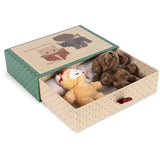 Konges Sløjd Green Stripe Tiny Teddy Best Friends