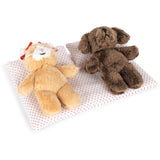 Konges Sløjd Green Stripe Tiny Teddy Best Friends