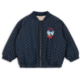 Konges Sløjd Dot Nuit Petite Juno Printed Dot Bomber Jacket