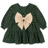 Konges Sløjd Dot Marseille Elin Ls Bow Dress Gots