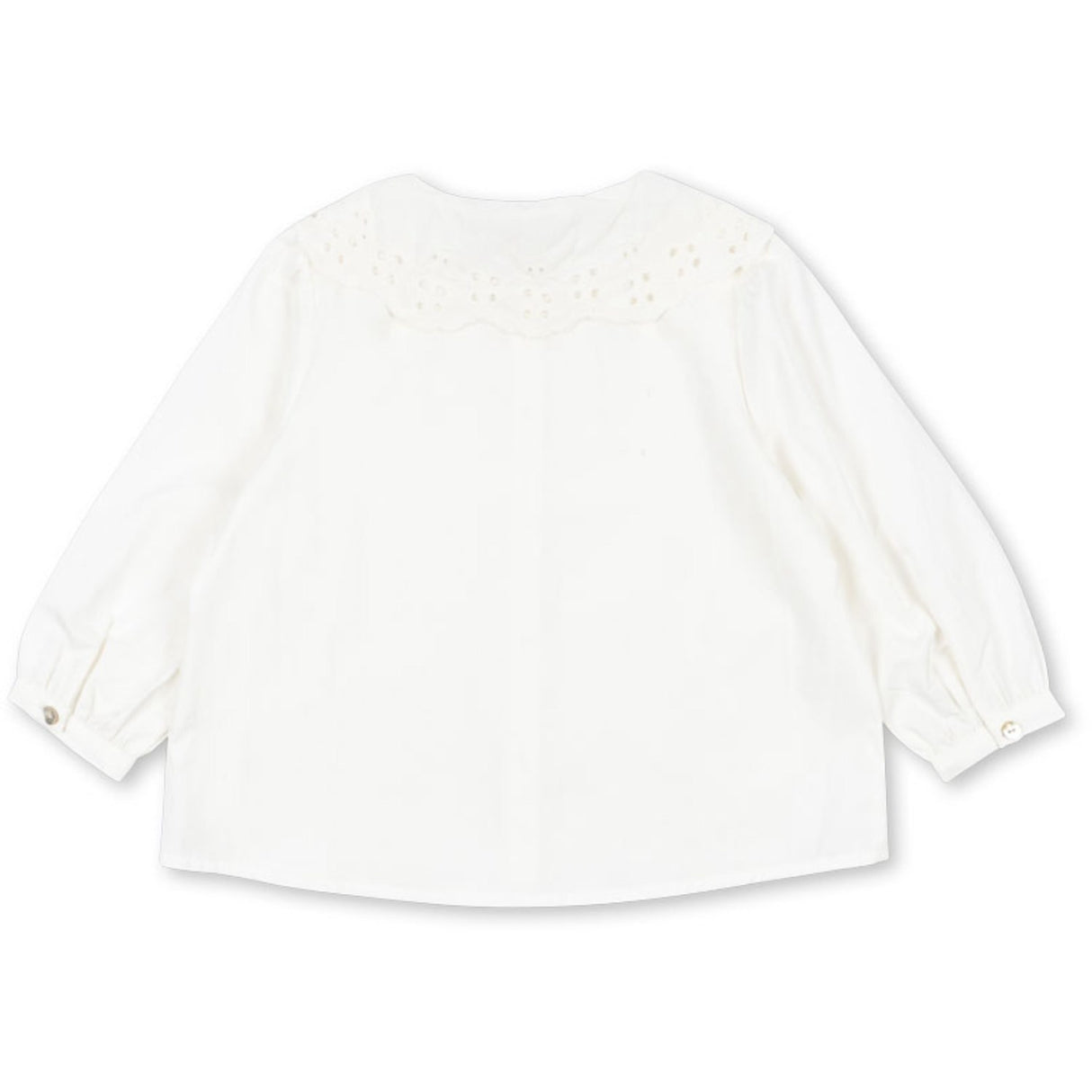 Konges Sløjd Optic White Rilo Collar Shirt Gots