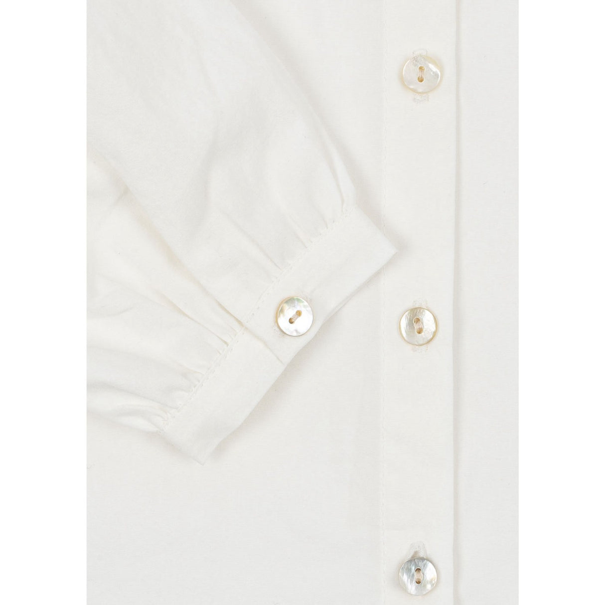 Konges Sløjd Optic White Rilo Collar Shirt Gots