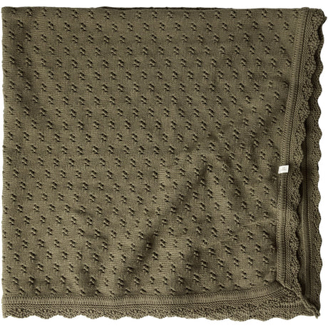 Lil'Atelier Teak Nbnnilio Knit Blanket Lil